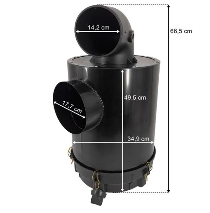 HAVA FİLİTRE KAZANI KOMPLE 464